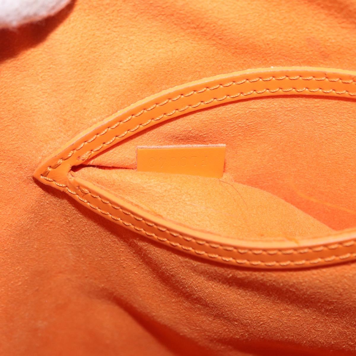 LOUIS VUITTON Epi Alma Hand Bag Orange Mandarin M5214H LV Auth 172701