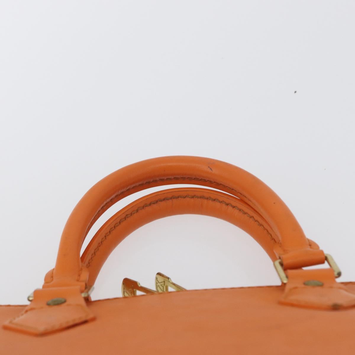 LOUIS VUITTON Epi Alma Hand Bag Orange Mandarin M5214H LV Auth 172701