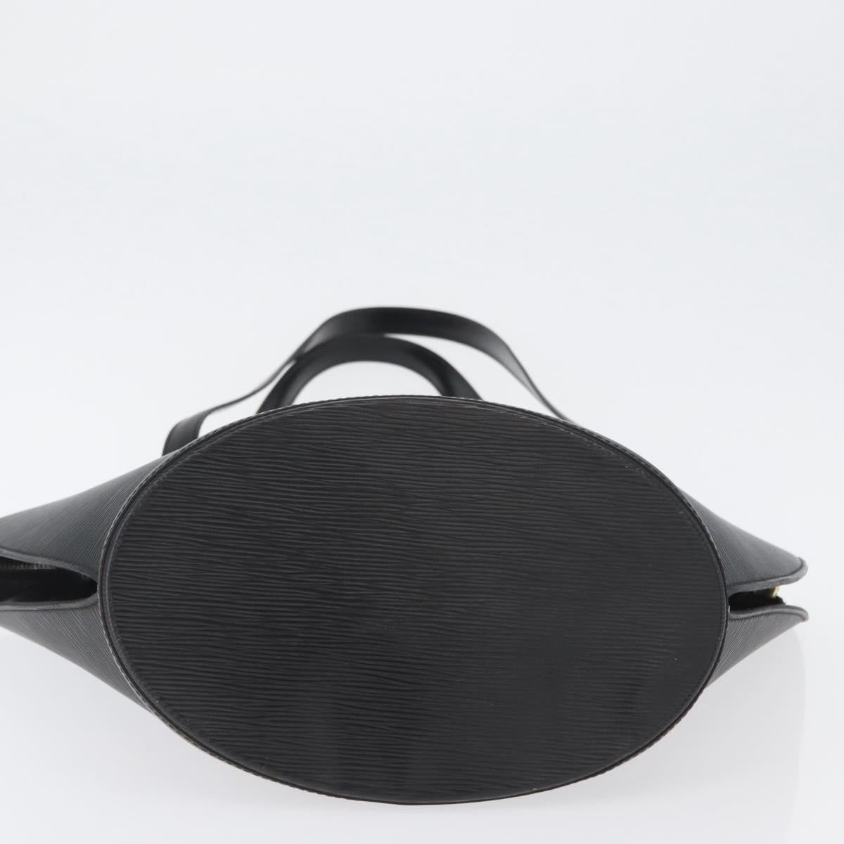 LOUIS VUITTON Epi Saint Jacques Shopping Bag Black M52262 LV Auth 172714