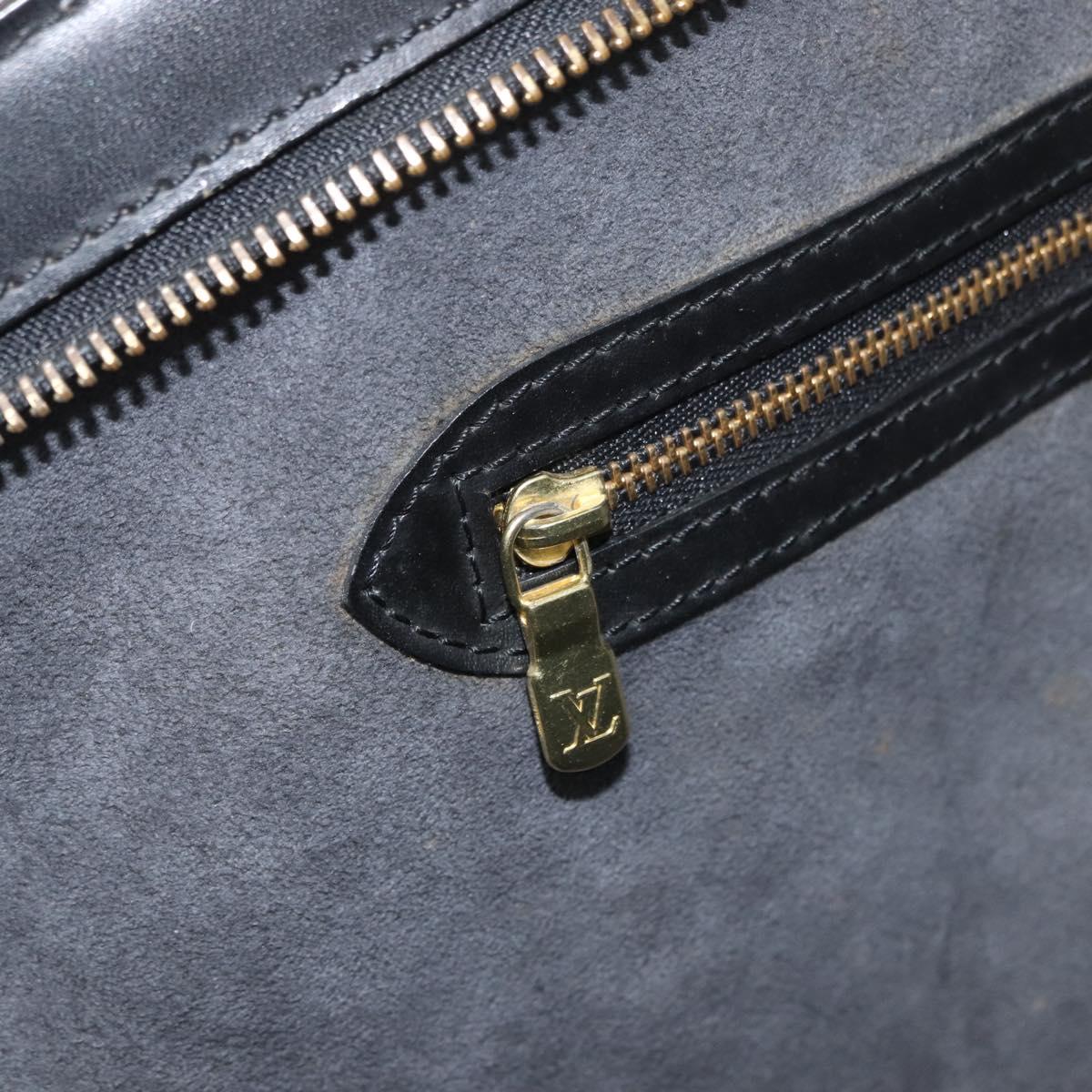 LOUIS VUITTON Epi Saint Jacques Shopping Bag Black M52262 LV Auth 172714