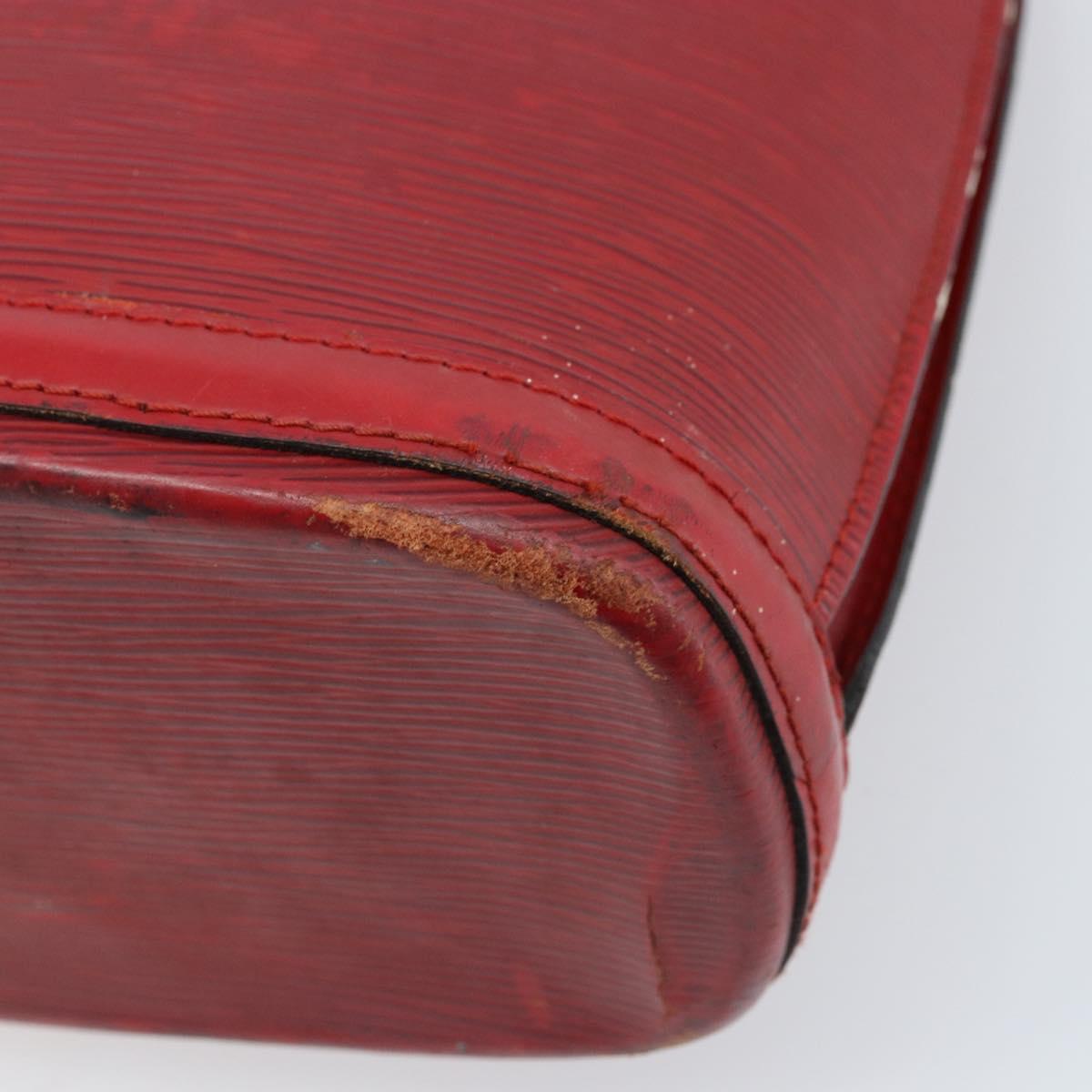 LOUIS VUITTON Epi Lussac Shoulder Bag Red M52287 LV Auth 172737