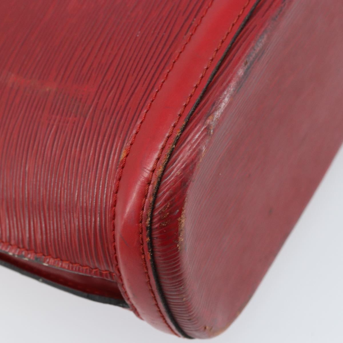 LOUIS VUITTON Epi Lussac Shoulder Bag Red M52287 LV Auth 172737