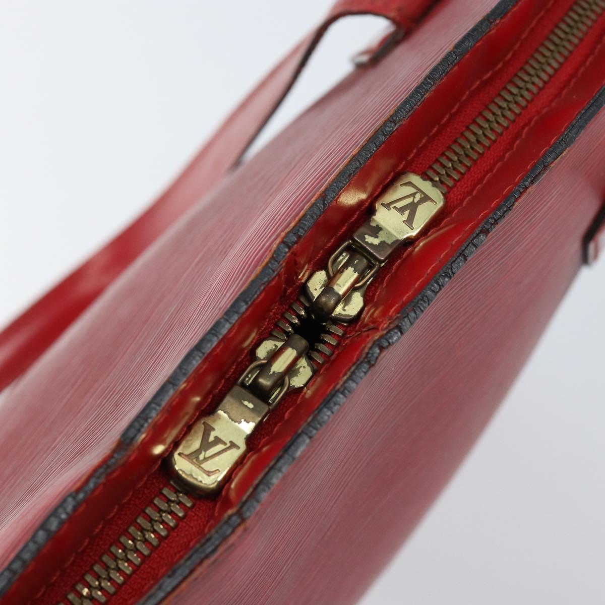 LOUIS VUITTON Epi Lussac Shoulder Bag Red M52287 LV Auth 172737