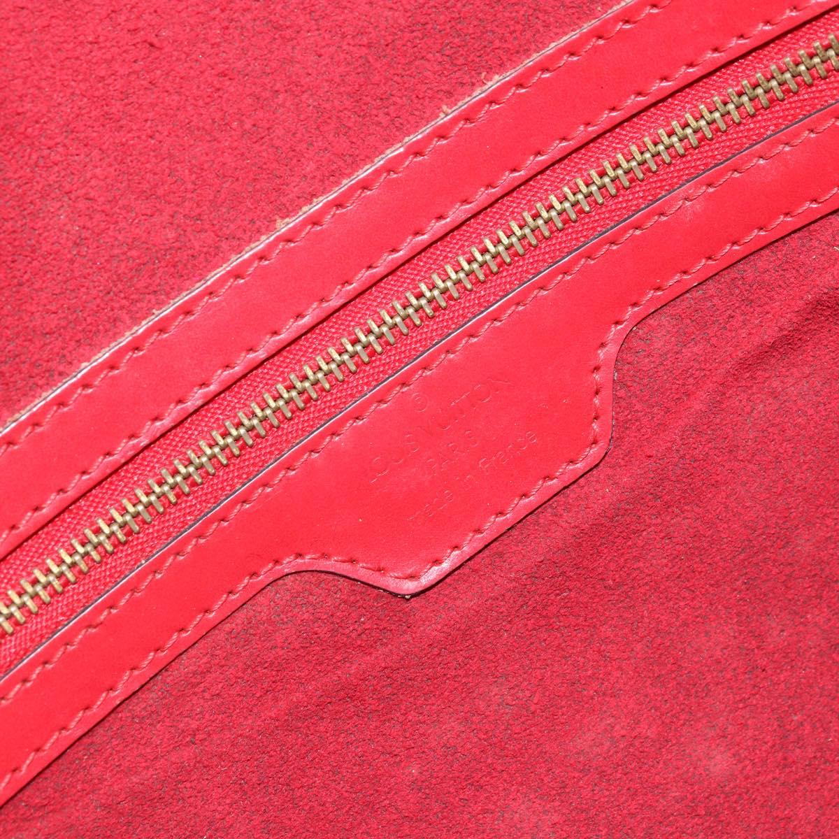 LOUIS VUITTON Epi Lussac Shoulder Bag Red M52287 LV Auth 172737