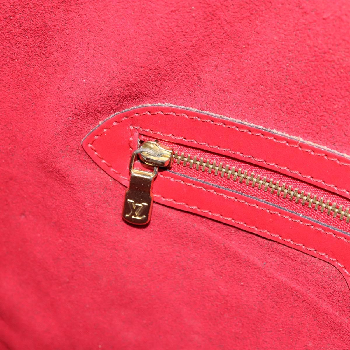 LOUIS VUITTON Epi Lussac Shoulder Bag Red M52287 LV Auth 172737