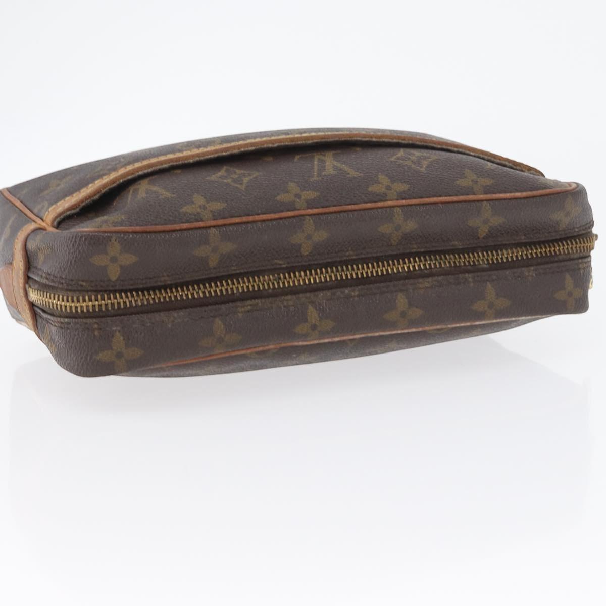 LOUIS VUITTON Monogram Compiegne 23 Clutch Bag M51847 LV Auth 172739