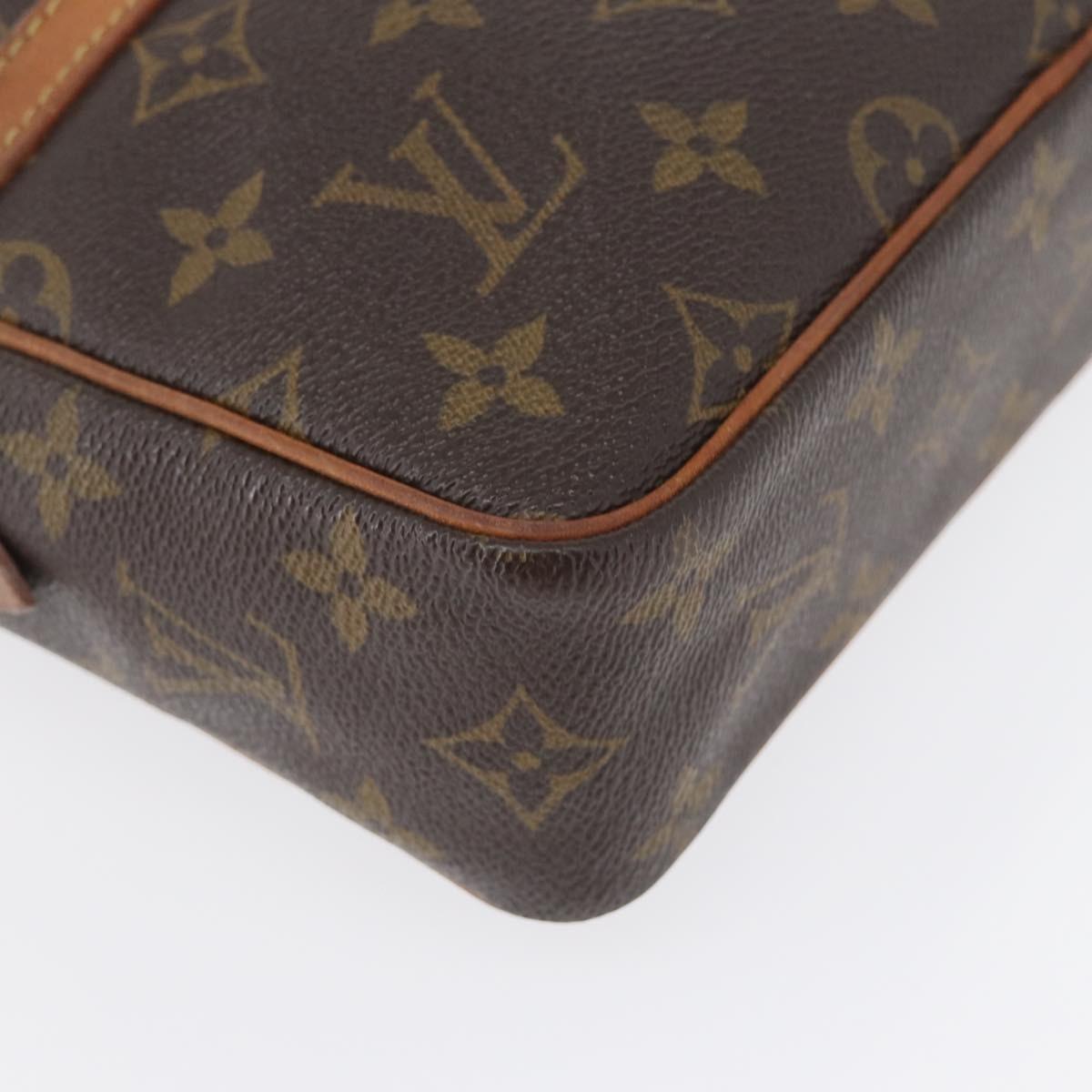 LOUIS VUITTON Monogram Compiegne 23 Clutch Bag M51847 LV Auth 172739