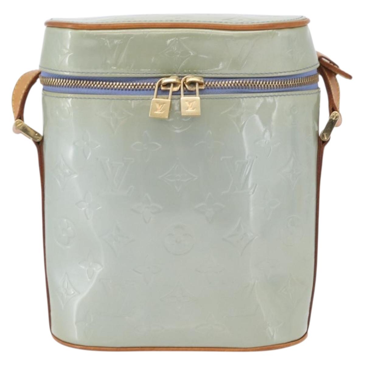 LOUIS VUITTON Monogram Vernis Sullivan Vertical Bag Lavande M91258 Auth 172754A