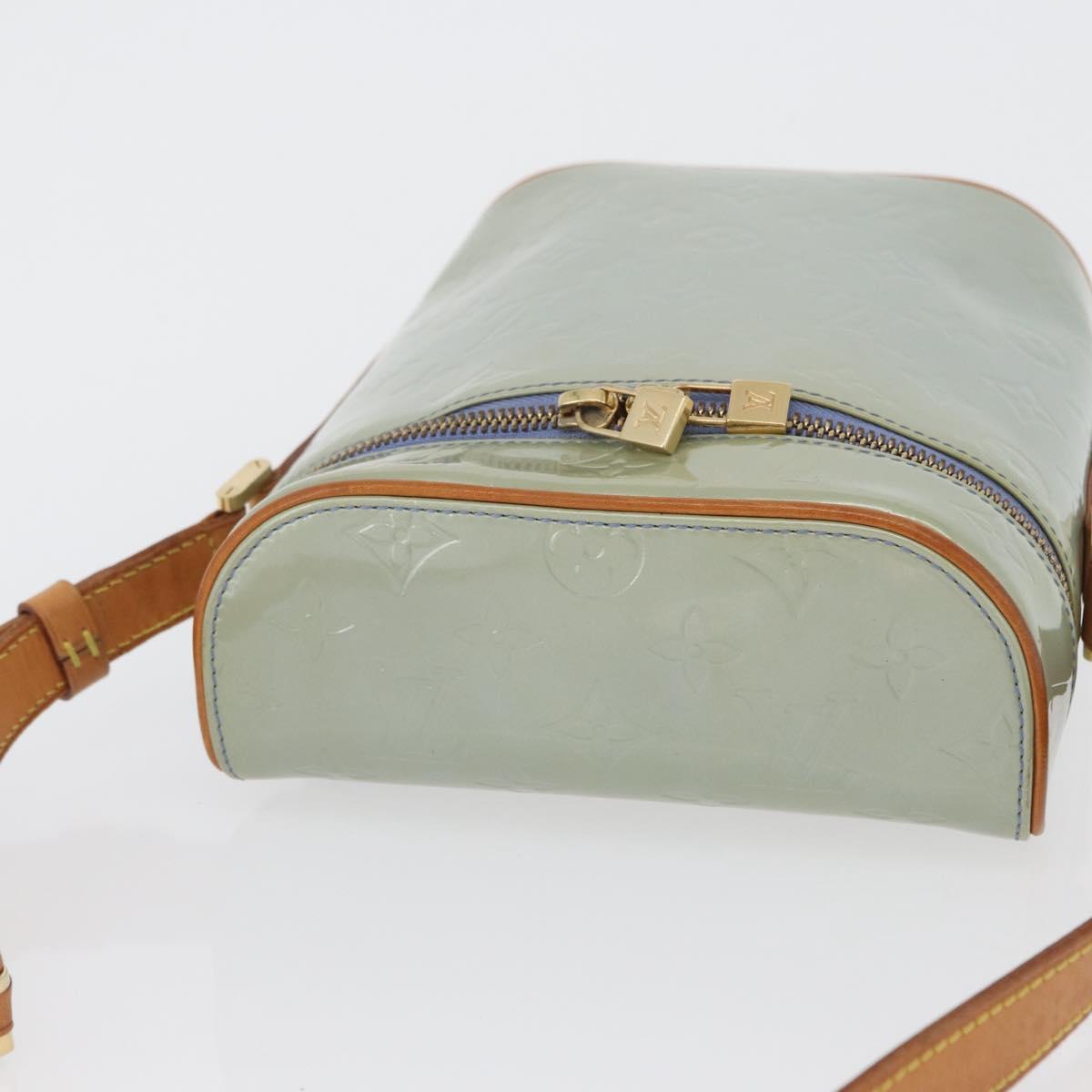 LOUIS VUITTON Monogram Vernis Sullivan Vertical Bag Lavande M91258 Auth 172754A