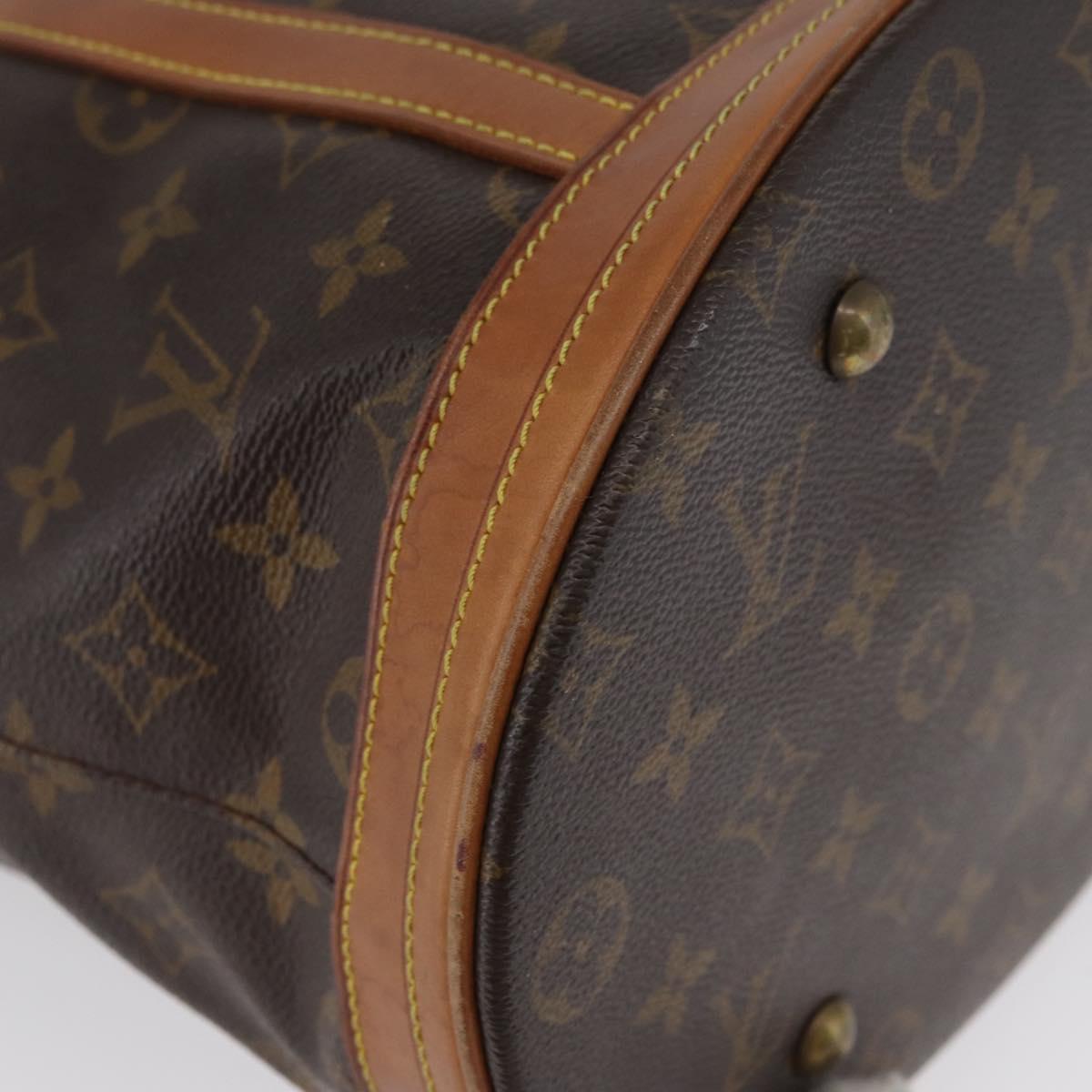 LOUIS VUITTON Monogram Bucket GM Shoulder Bag M42236 LV Auth 172758