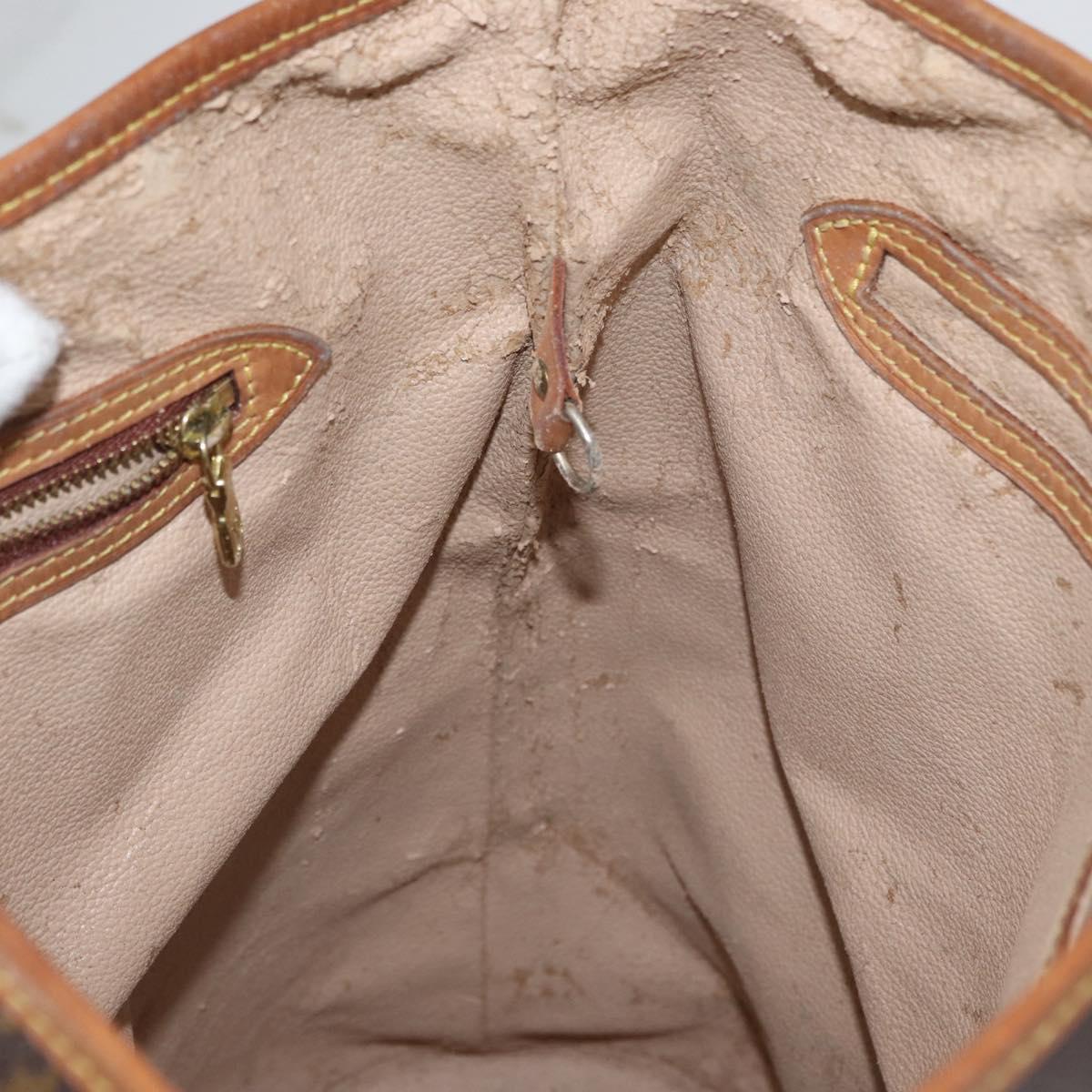 LOUIS VUITTON Monogram Bucket GM Shoulder Bag M42236 LV Auth 172758