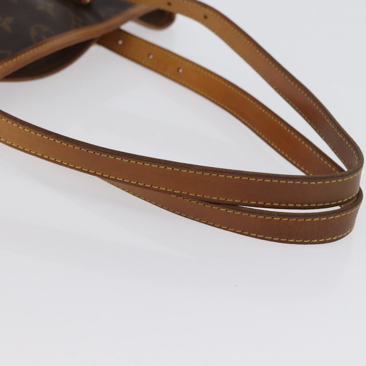 LOUIS VUITTON Monogram Bucket GM Shoulder Bag M42236 LV Auth 172758