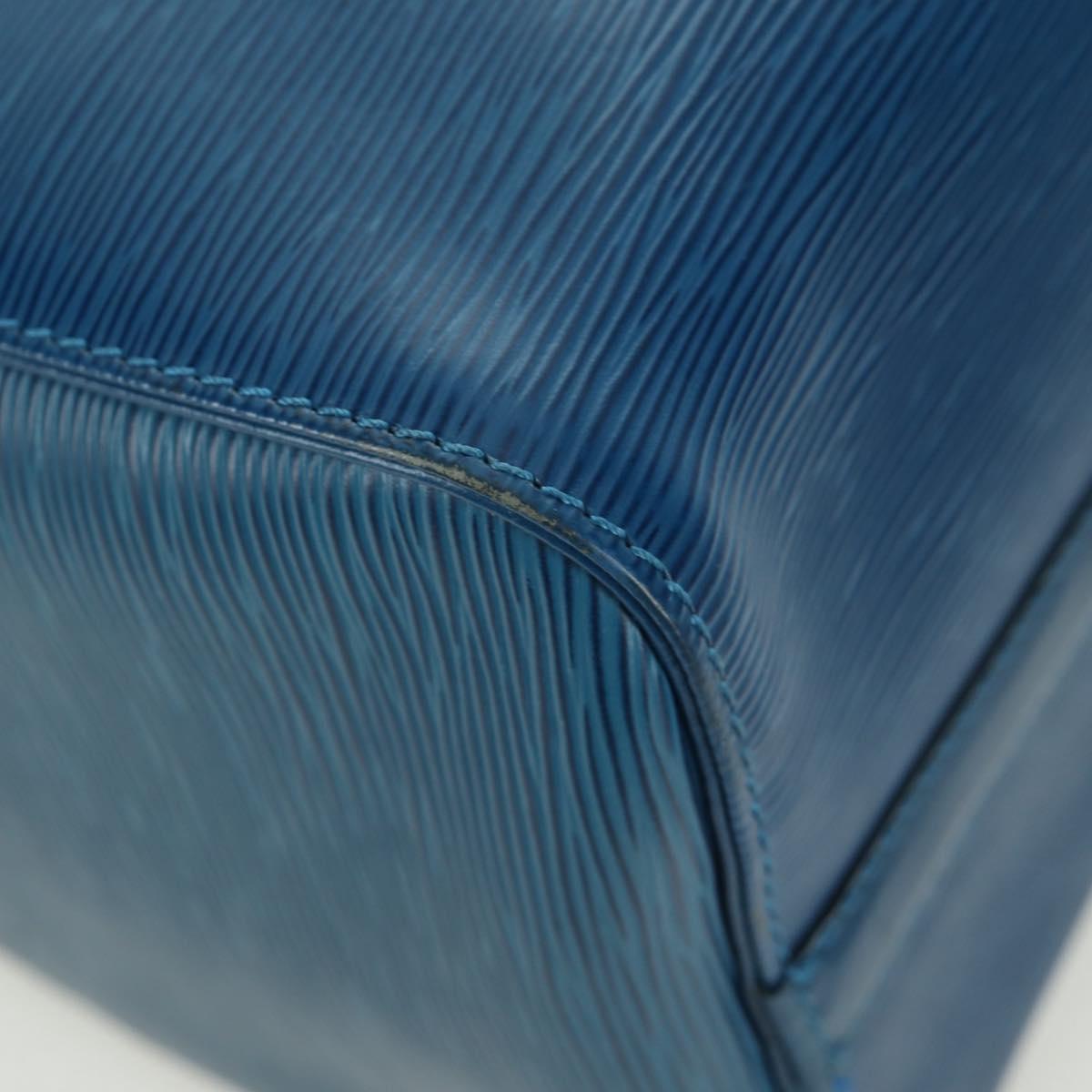 LOUIS VUITTON Epi Speedy 30 Hand Bag Toledo Blue M43005 LV Auth 172778V