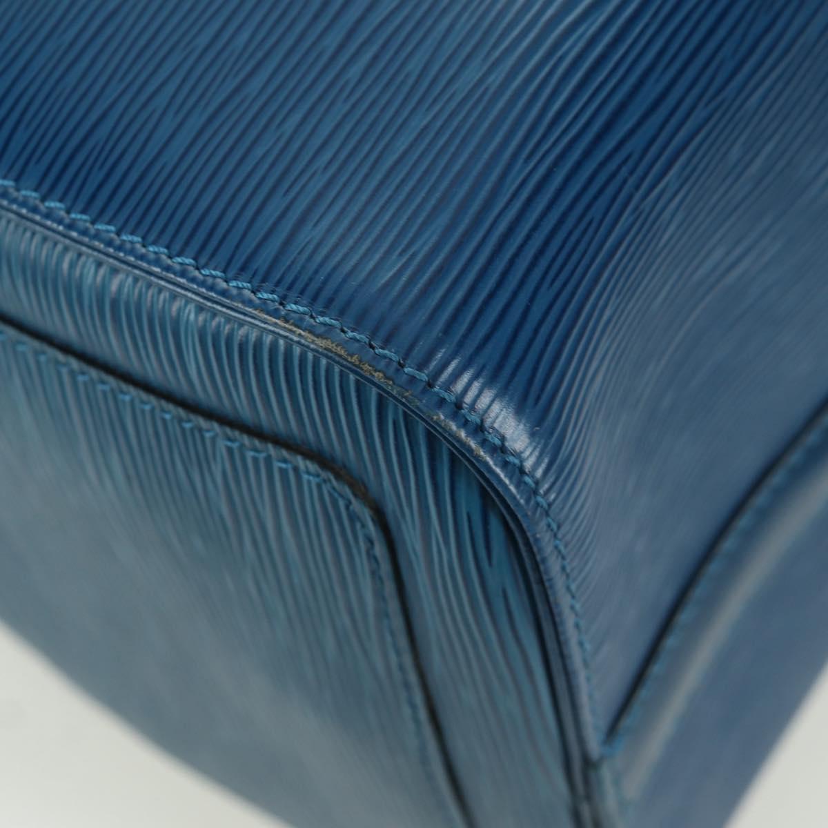 LOUIS VUITTON Epi Speedy 30 Hand Bag Toledo Blue M43005 LV Auth 172778V