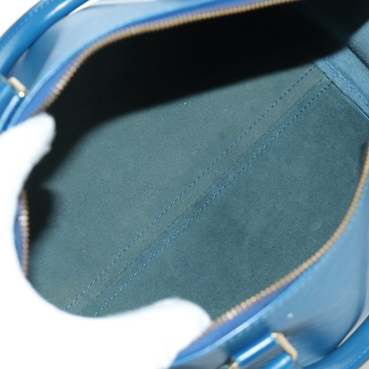 LOUIS VUITTON Epi Speedy 30 Hand Bag Toledo Blue M43005 LV Auth 172778V