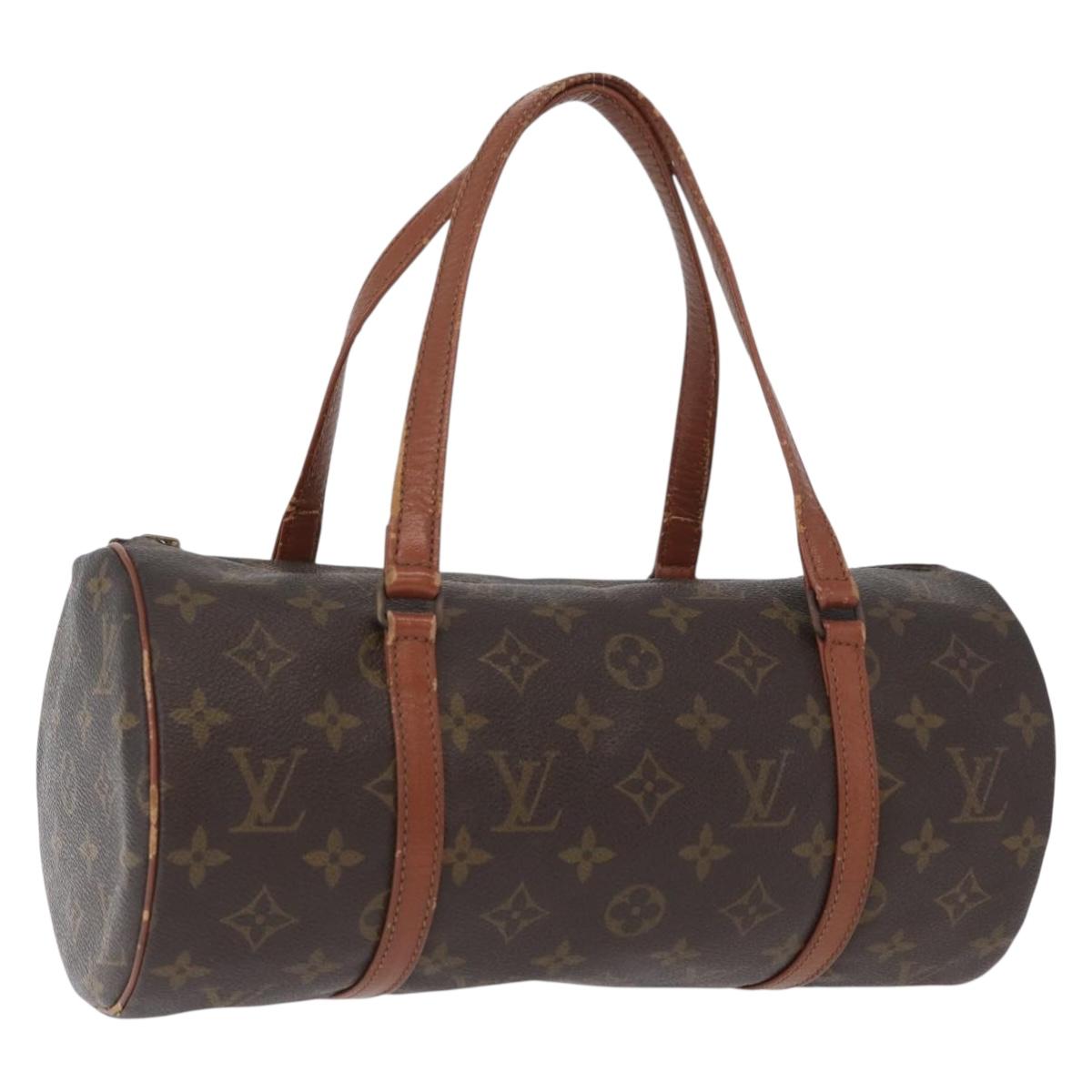 LOUIS VUITTON Monogram Papillon 30 Hand Bag M51385 LV Auth 172794