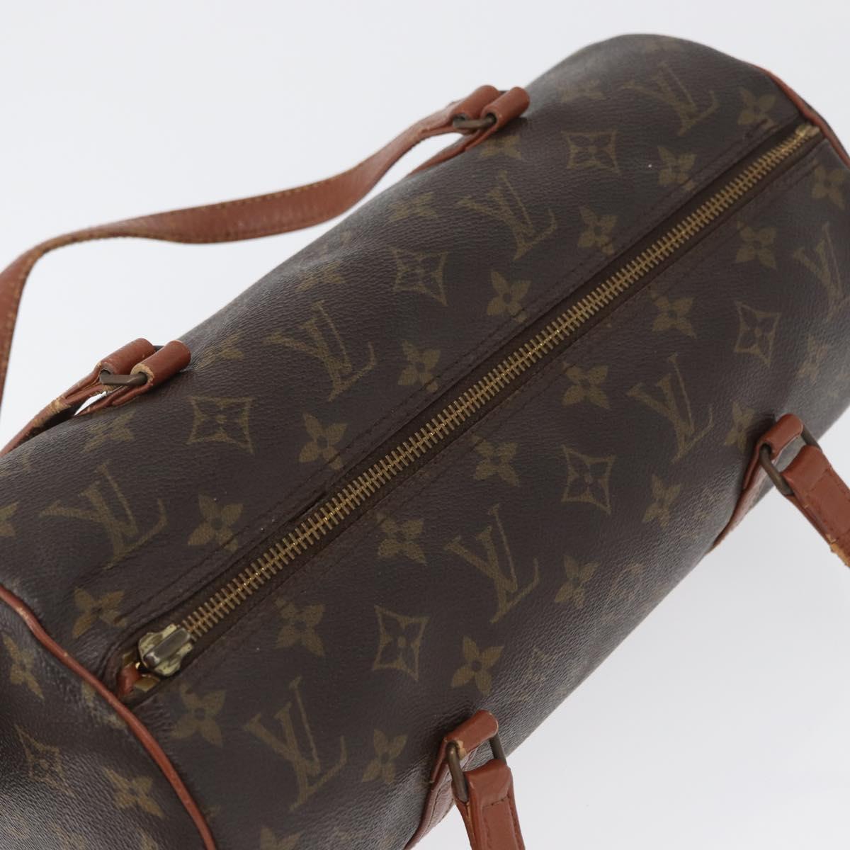 LOUIS VUITTON Monogram Papillon 30 Hand Bag M51385 LV Auth 172794
