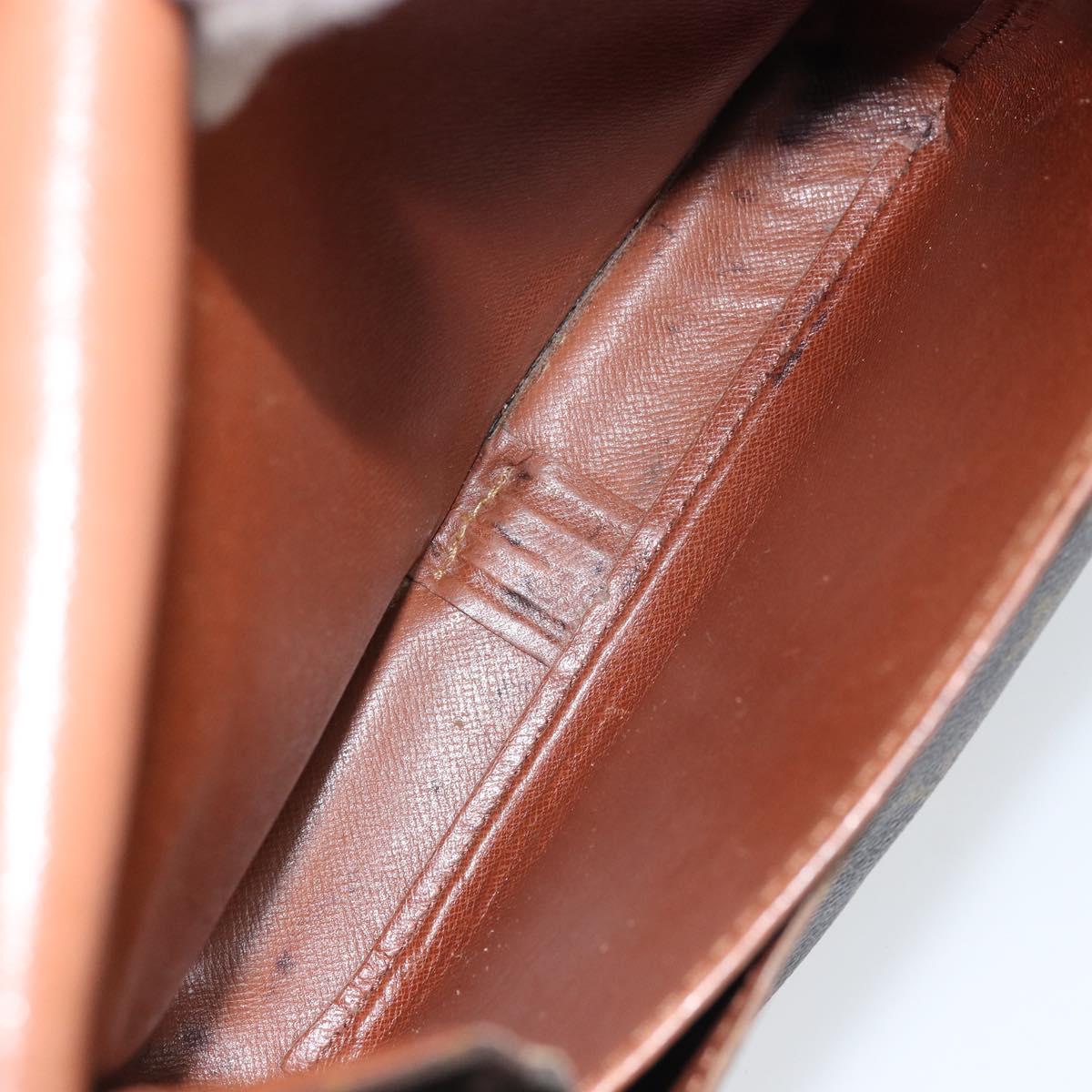 LOUIS VUITTON Monogram Cartouchiere MM Shoulder Bag M51253 LV Auth 172795