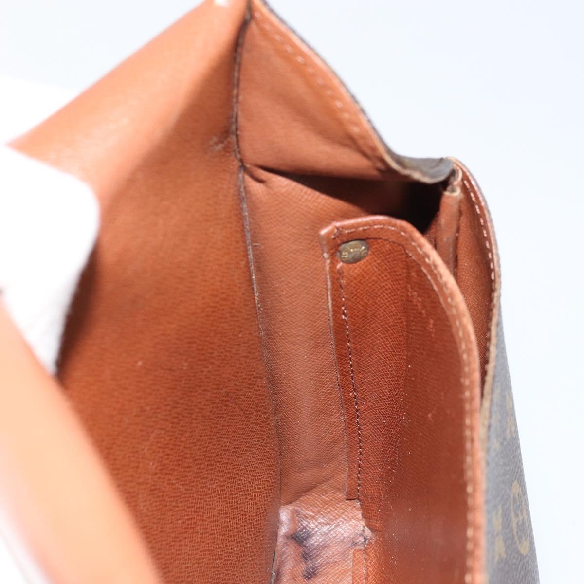 LOUIS VUITTON Monogram Cartouchiere MM Shoulder Bag M51253 LV Auth 172795