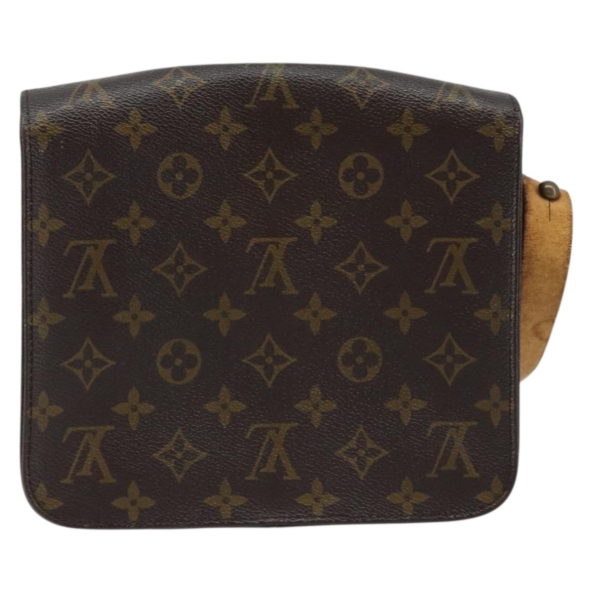 LOUIS VUITTON Monogram Cartouchiere MM Shoulder Bag M51253 LV Auth 172795