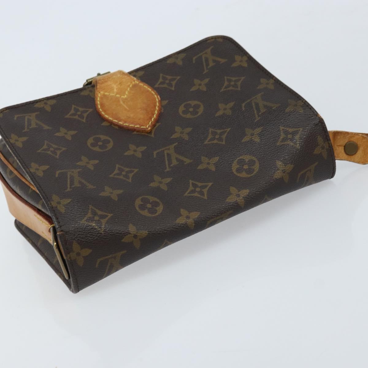 LOUIS VUITTON Monogram Cartouchiere MM Shoulder Bag M51253 LV Auth 172795