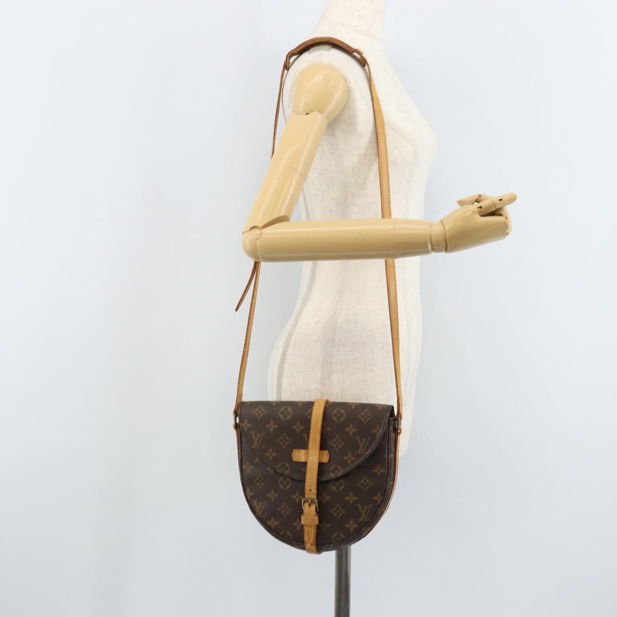LOUIS VUITTON Monogram Chantilly MM Shoulder Bag M51233 LV Auth 172824