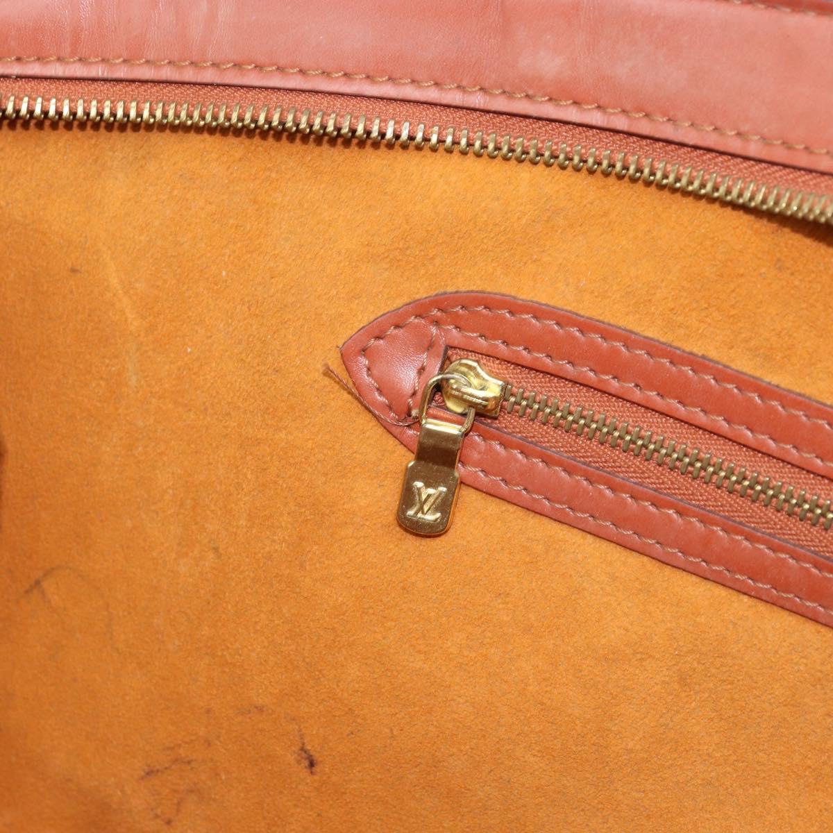 LOUIS VUITTON Epi Saint Jacques Shopping Bag Brown M52263 LV Auth 172827