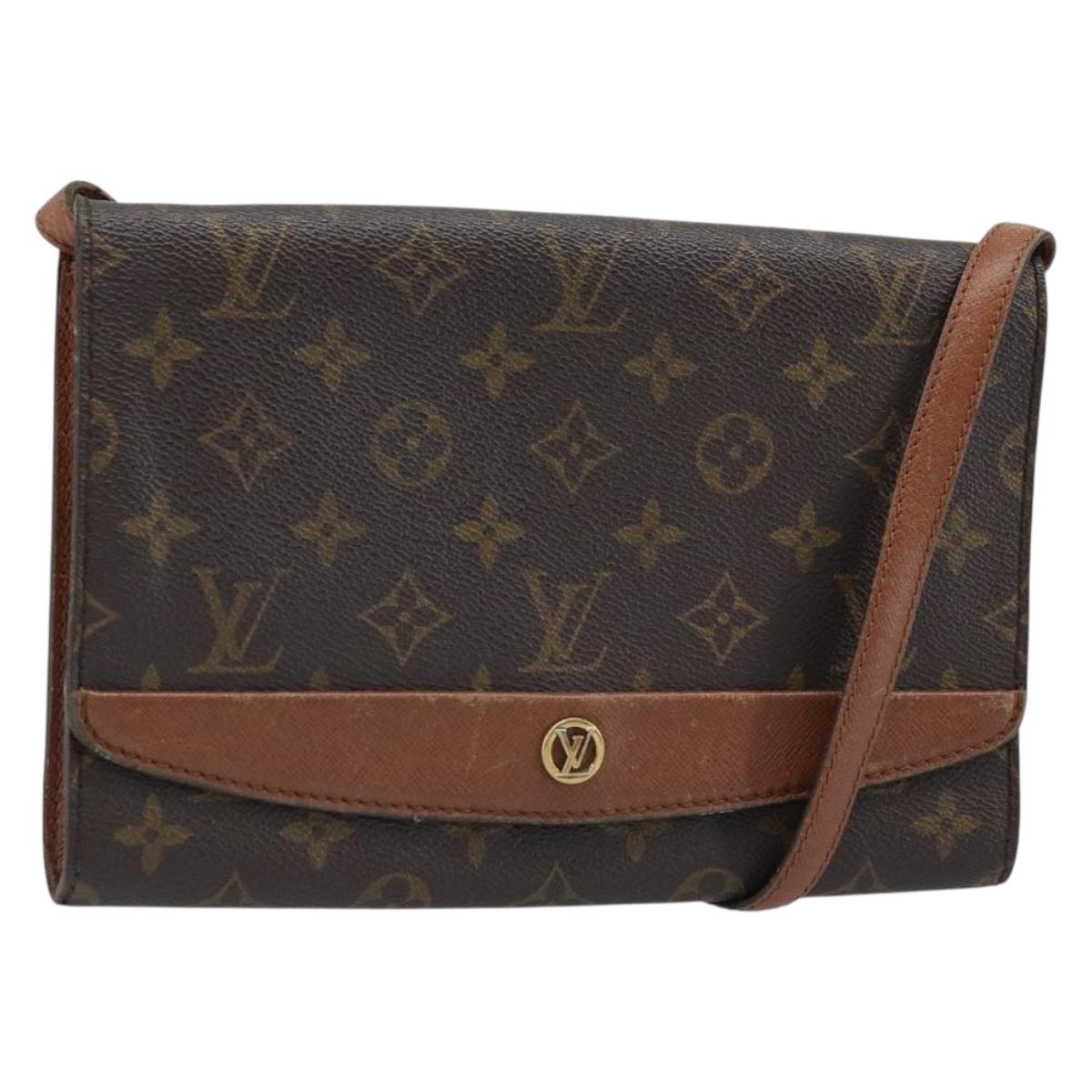 LOUIS VUITTON Monogram Bordeaux 24 Shoulder Bag M51798 LV Auth 172829