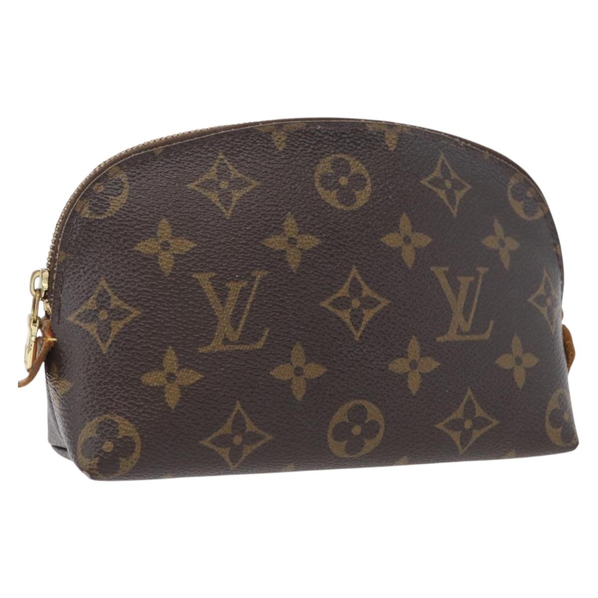 LOUIS VUITTON Monogram Pochette Cosmetic PM Pouch M43998 LV Auth 172845