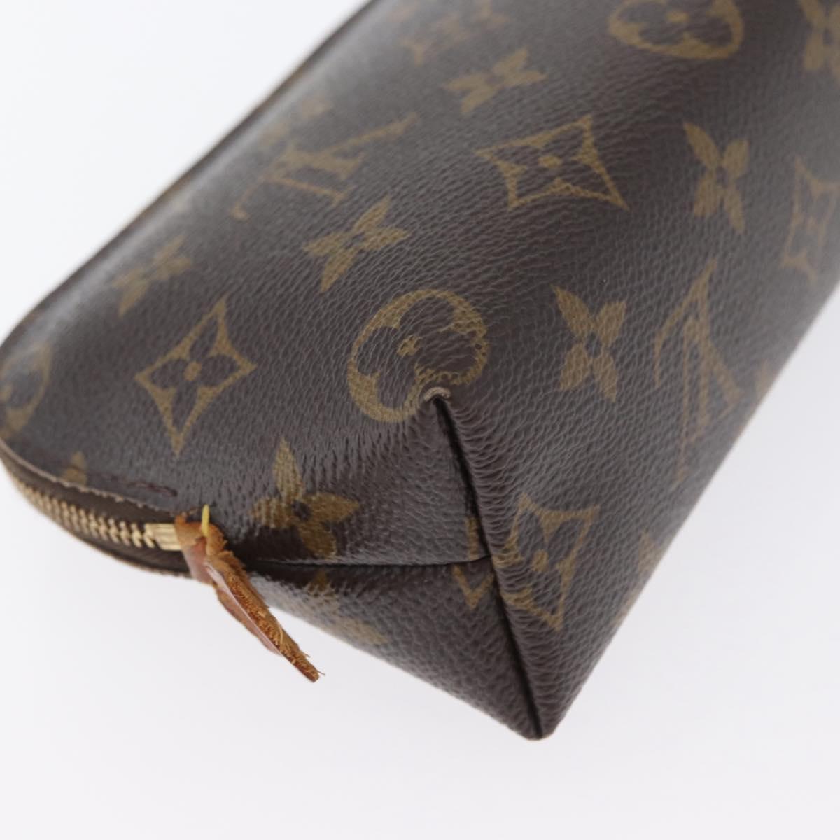 LOUIS VUITTON Monogram Pochette Cosmetic PM Pouch M43998 LV Auth 172845