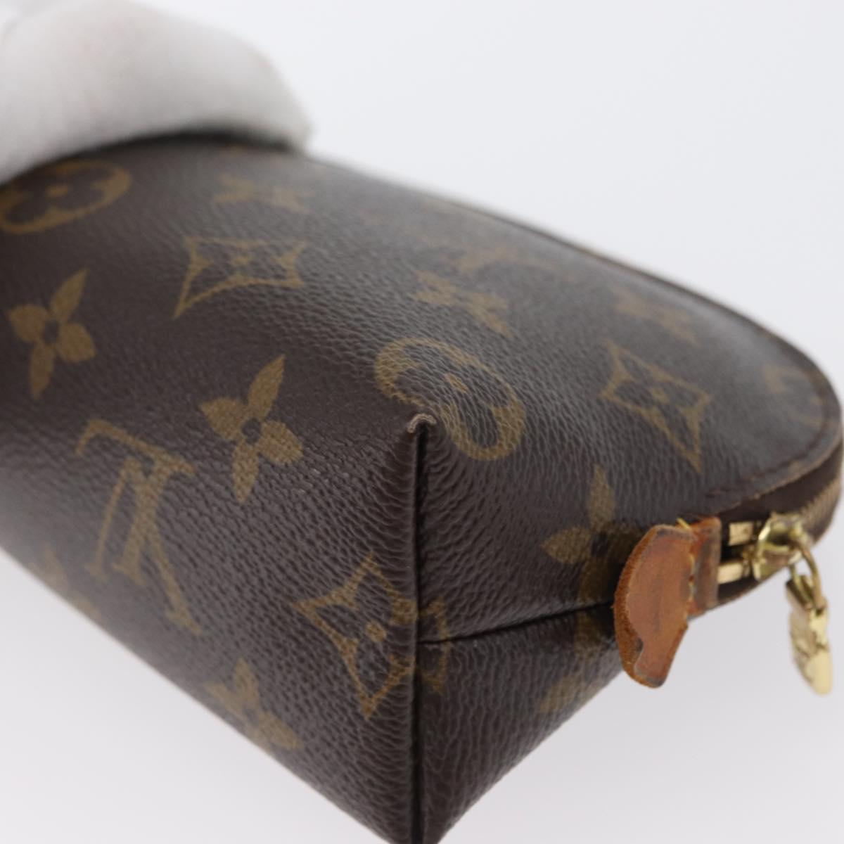 LOUIS VUITTON Monogram Pochette Cosmetic PM Pouch M43998 LV Auth 172845
