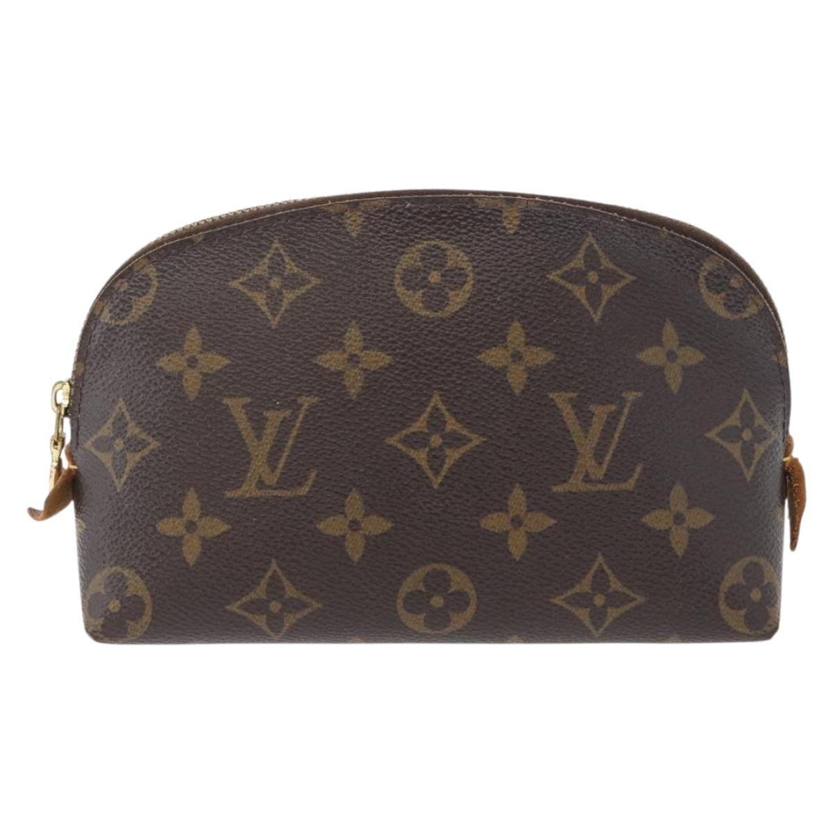 LOUIS VUITTON Monogram Pochette Cosmetic PM Pouch M43998 LV Auth 172845