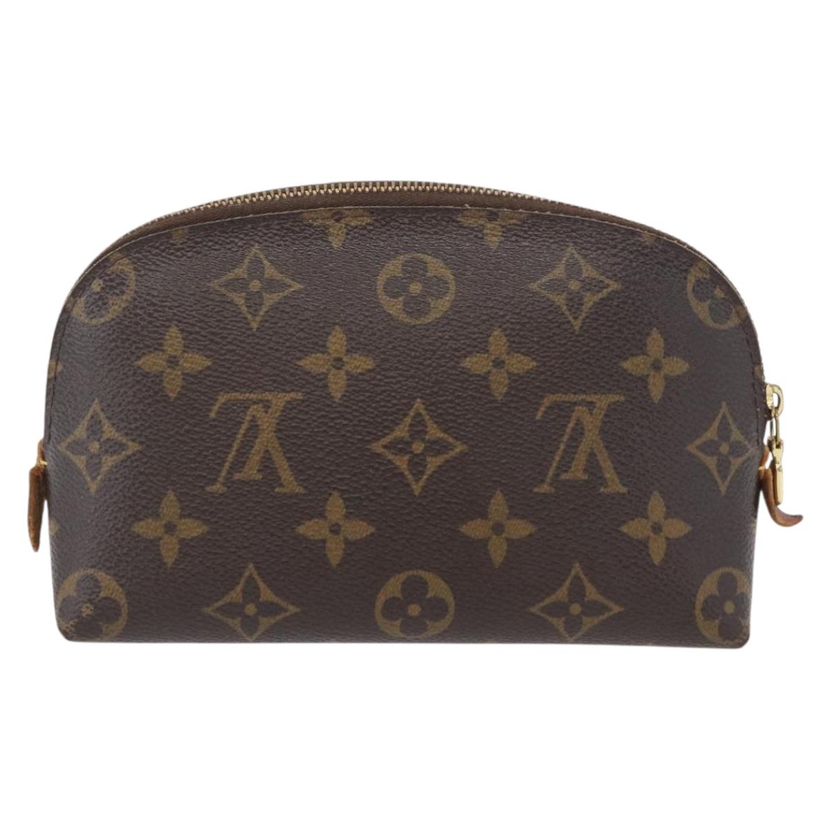 LOUIS VUITTON Monogram Pochette Cosmetic PM Pouch M43998 LV Auth 172845