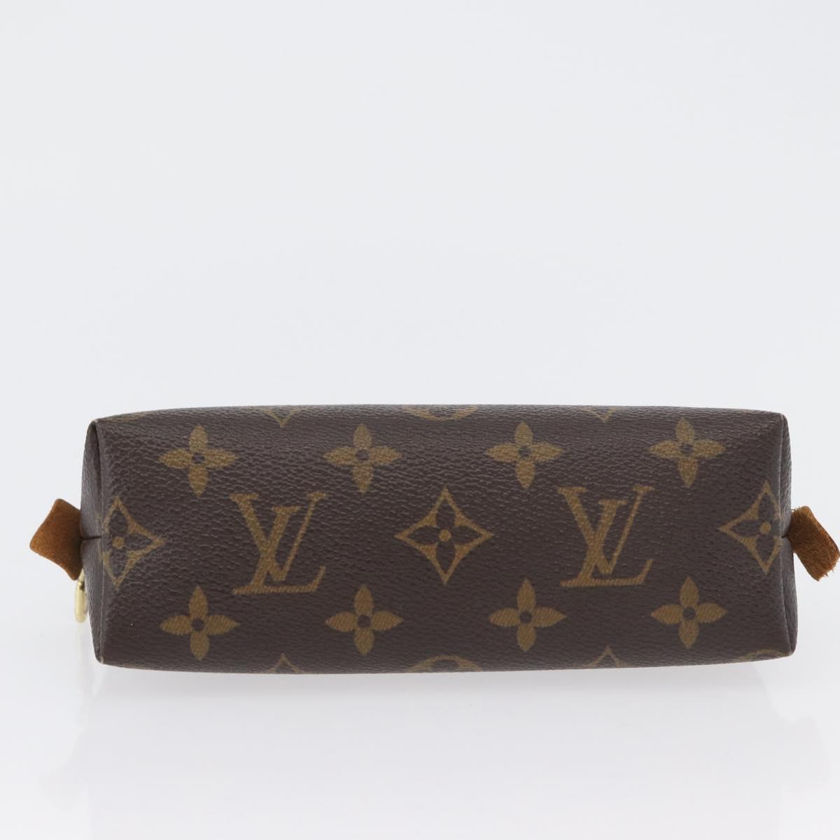LOUIS VUITTON Monogram Pochette Cosmetic PM Pouch M43998 LV Auth 172845