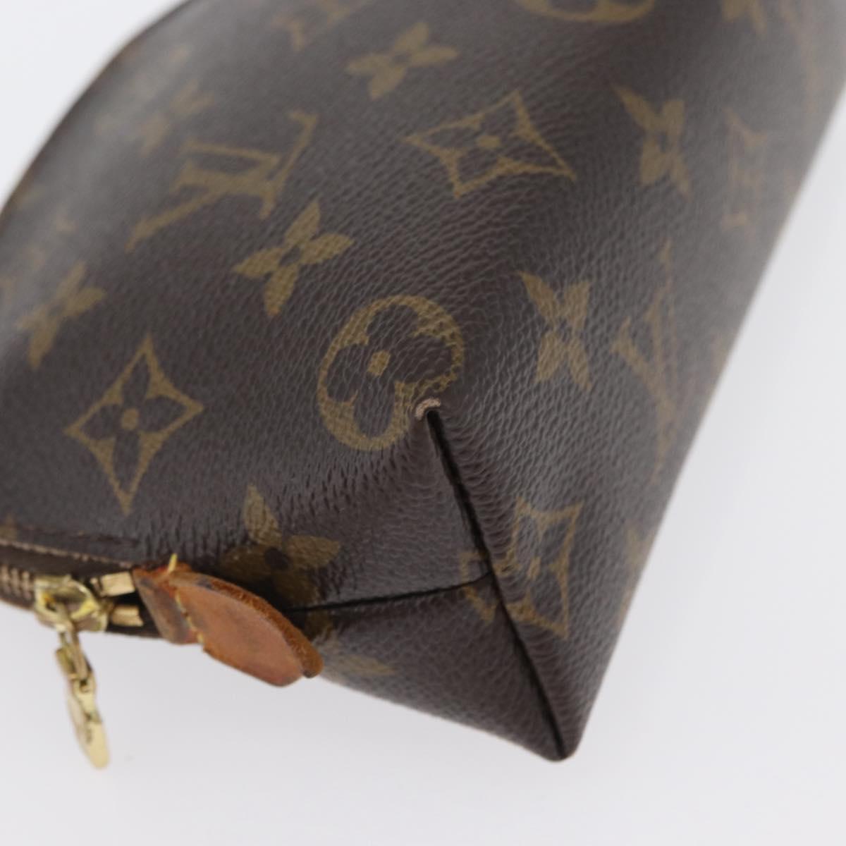 LOUIS VUITTON Monogram Pochette Cosmetic PM Pouch M43998 LV Auth 172845