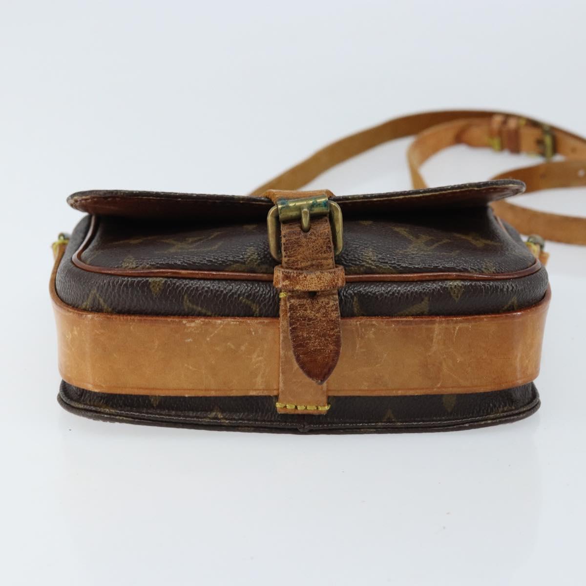 LOUIS VUITTON Monogram Cartouchiere PM Shoulder Bag M51254 LV Auth 172864