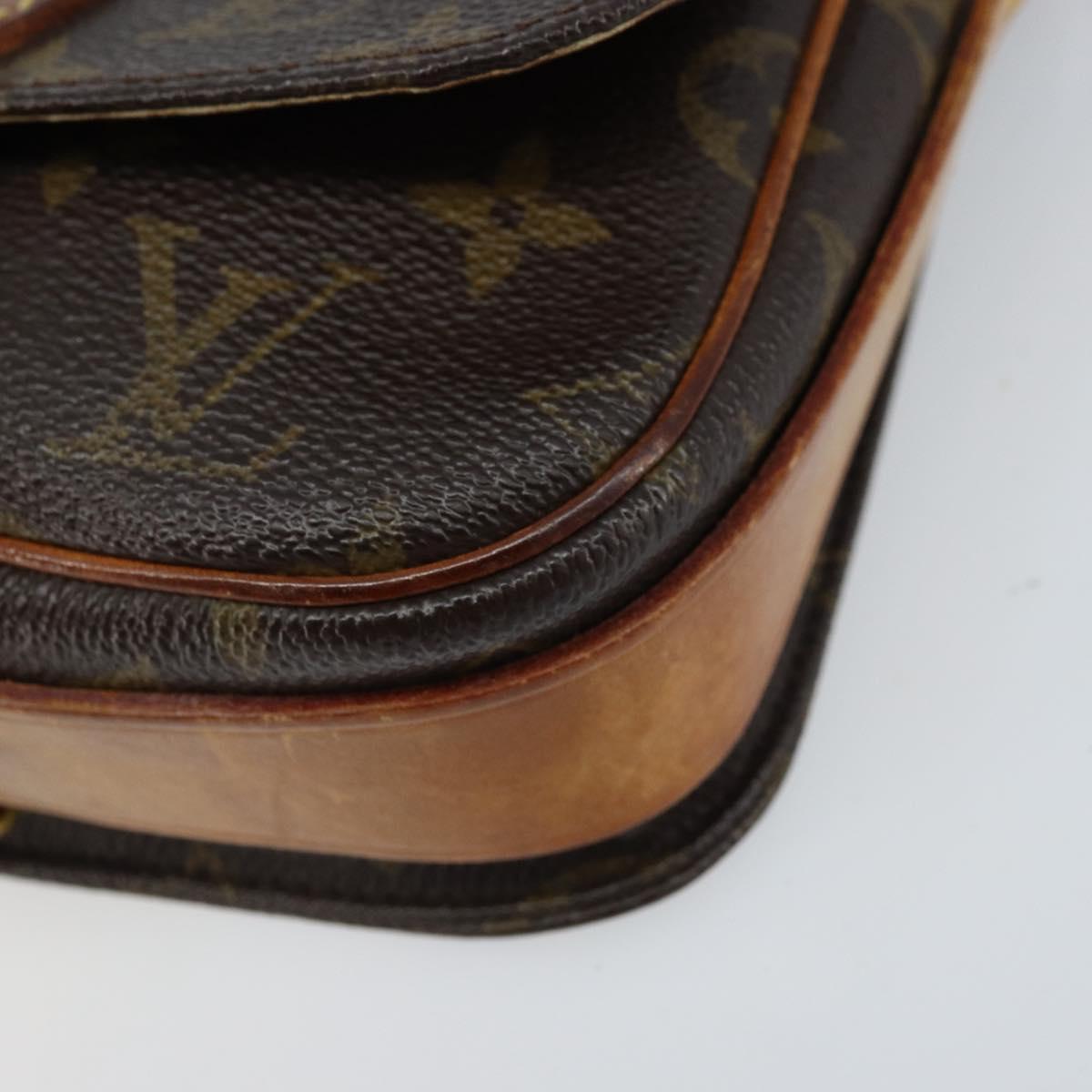 LOUIS VUITTON Monogram Cartouchiere PM Shoulder Bag M51254 LV Auth 172864