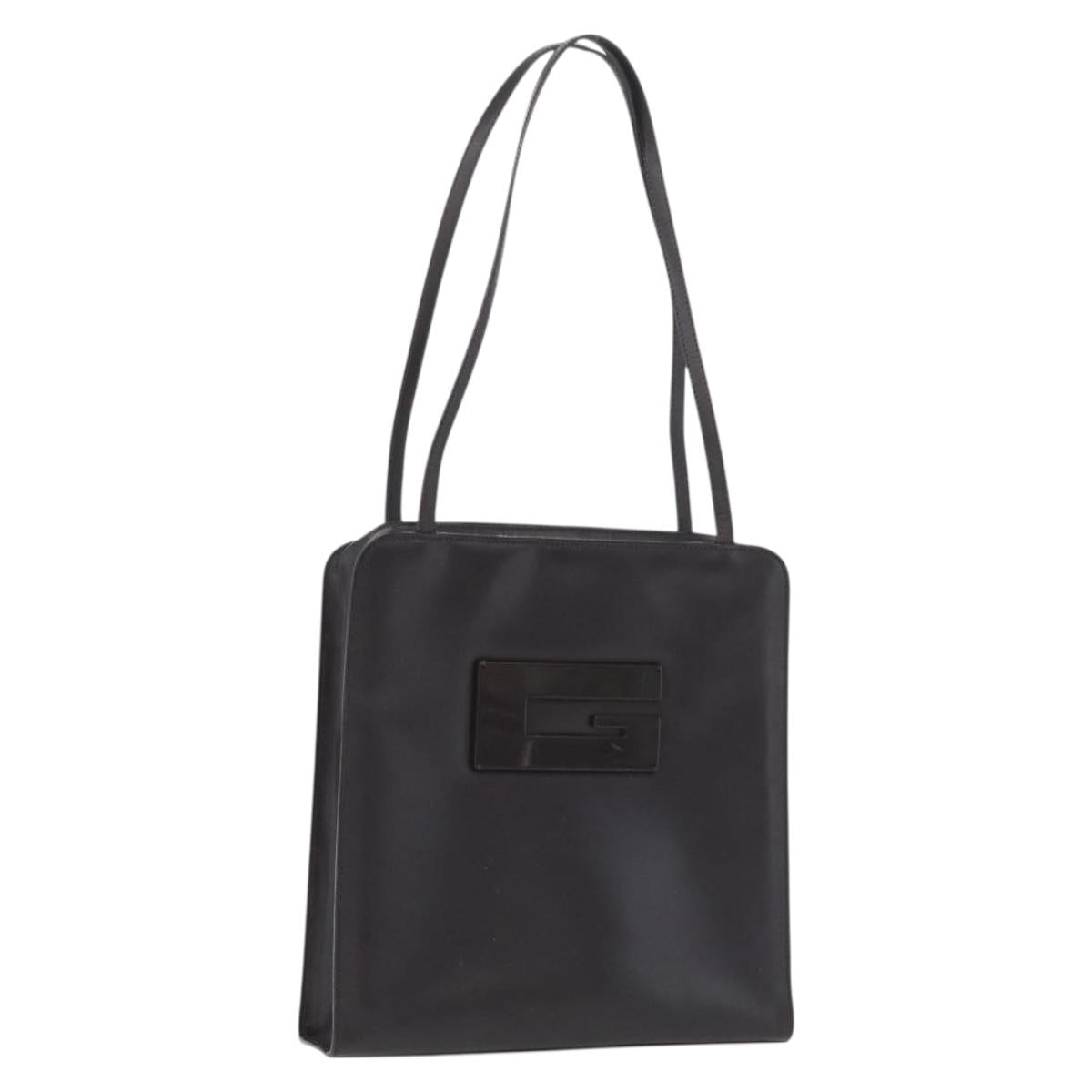 GUCCI Shoulder Bag Patent leather Brown 002 1007 Auth 172868