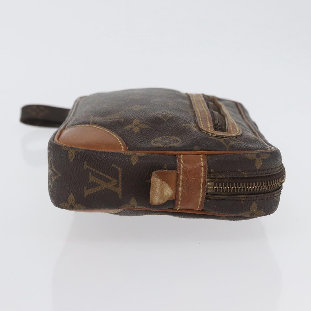 LOUIS VUITTON Monogram Marly Dragonne GM Clutch Bag M51825 LV Auth 172876