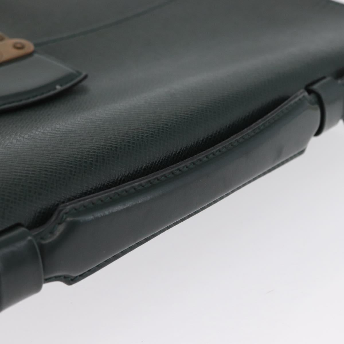 LOUIS VUITTON Taiga ServietteKourad Business Bag Epicea T16786 LV Auth 172881