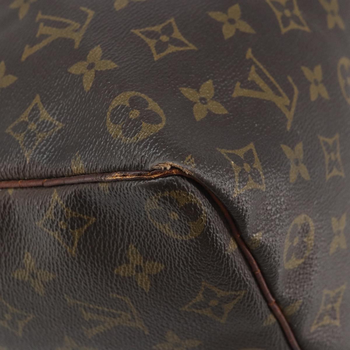 LOUIS VUITTON Monogram Speedy 35 Hand Bag M41524 LV Auth 172886