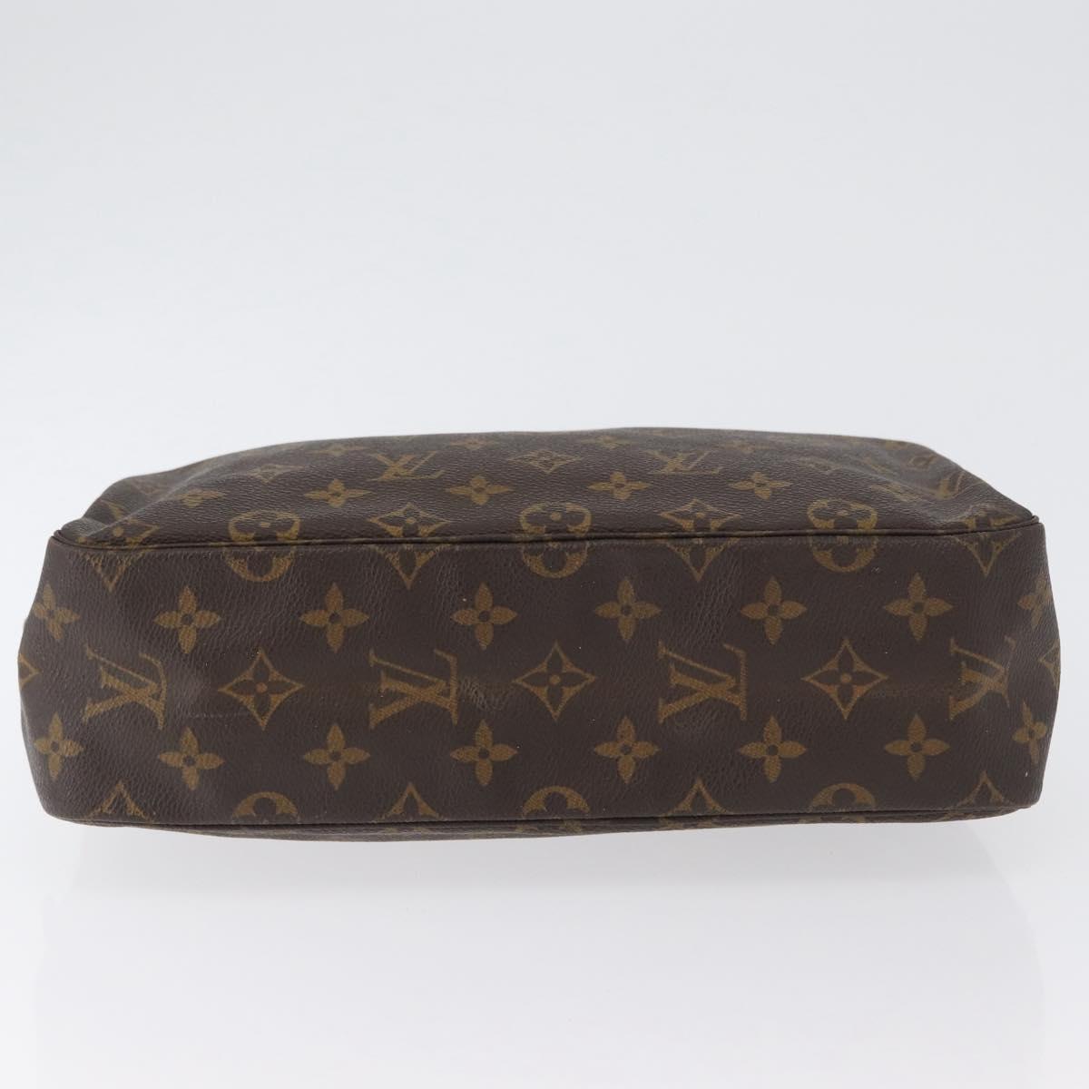 LOUIS VUITTON Monogram Trousse Toilette 28 Clutch Bag M47522 LV Auth 172887