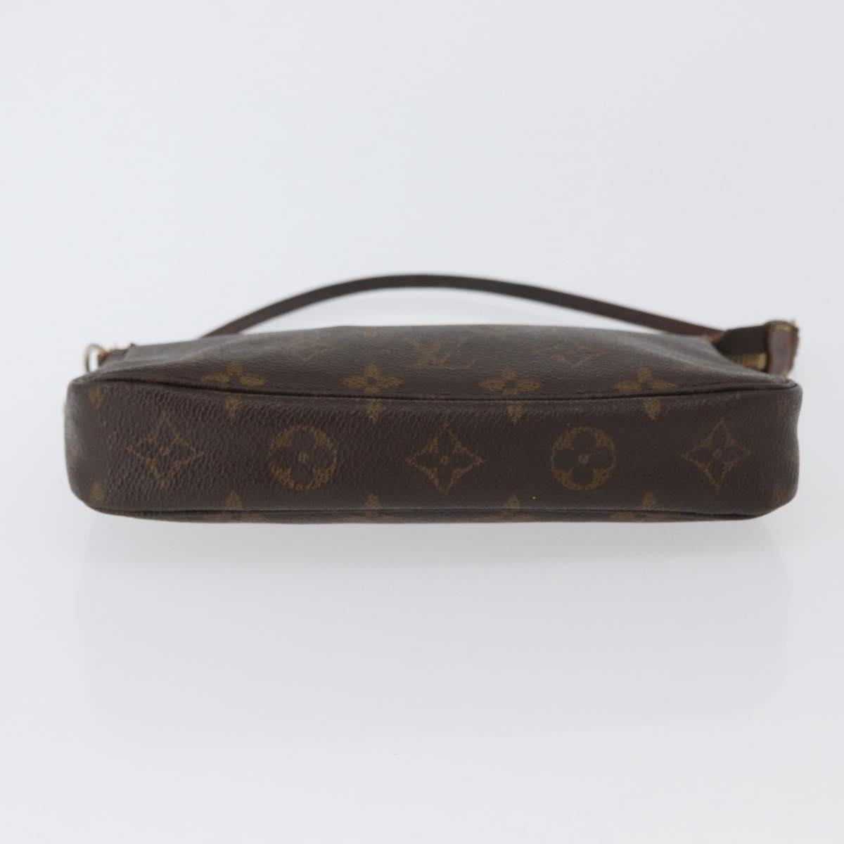 LOUIS VUITTON Monogram Pochette Accessoires Pouch M51980 LV Auth 172888