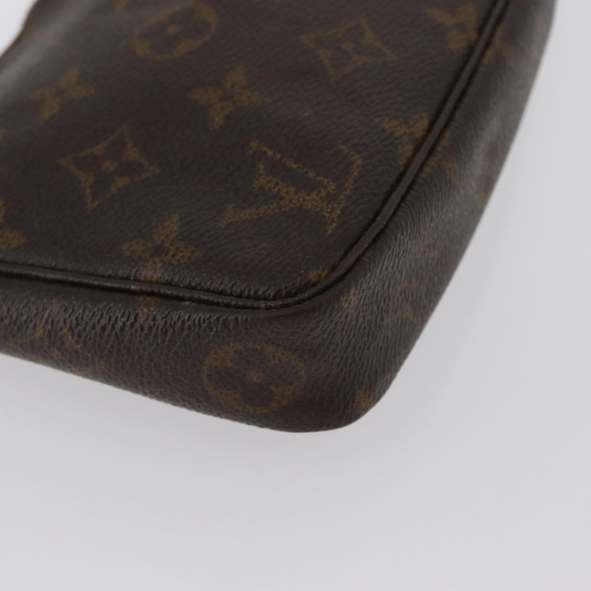 LOUIS VUITTON Monogram Pochette Accessoires Pouch M51980 LV Auth 172888