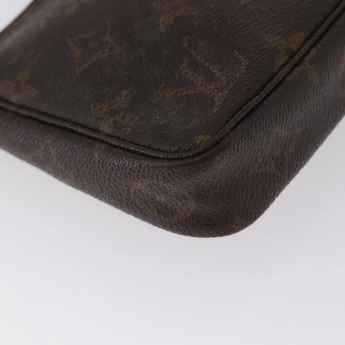 LOUIS VUITTON Monogram Pochette Accessoires Pouch M51980 LV Auth 172888