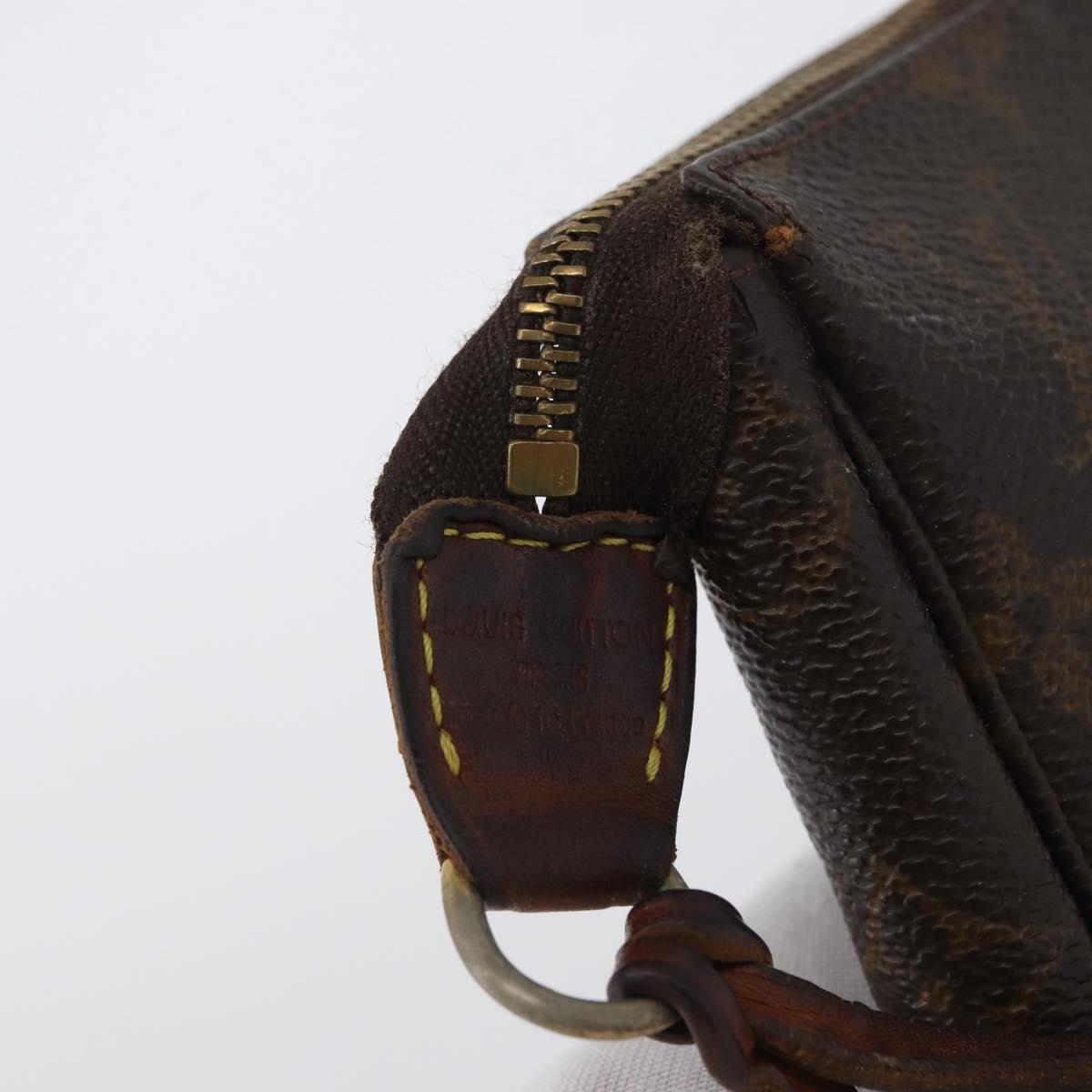 LOUIS VUITTON Monogram Pochette Accessoires Pouch M51980 LV Auth 172888
