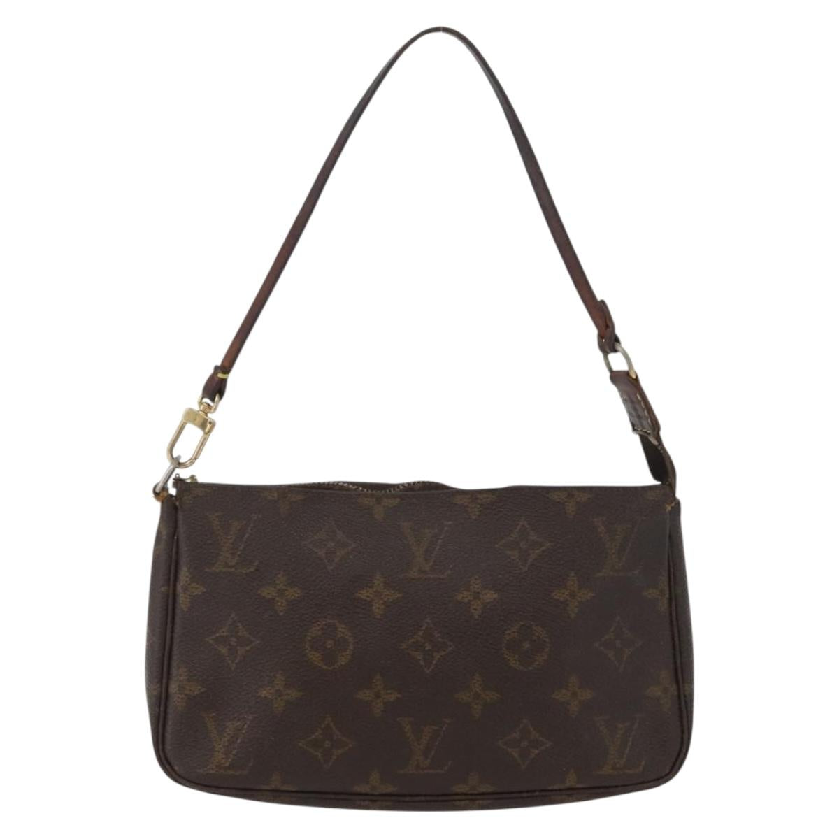 LOUIS VUITTON Monogram Pochette Accessoires Pouch M51980 LV Auth 172888