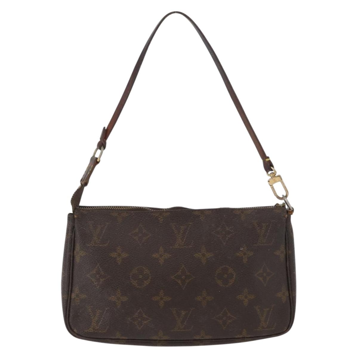 LOUIS VUITTON Monogram Pochette Accessoires Pouch M51980 LV Auth 172888