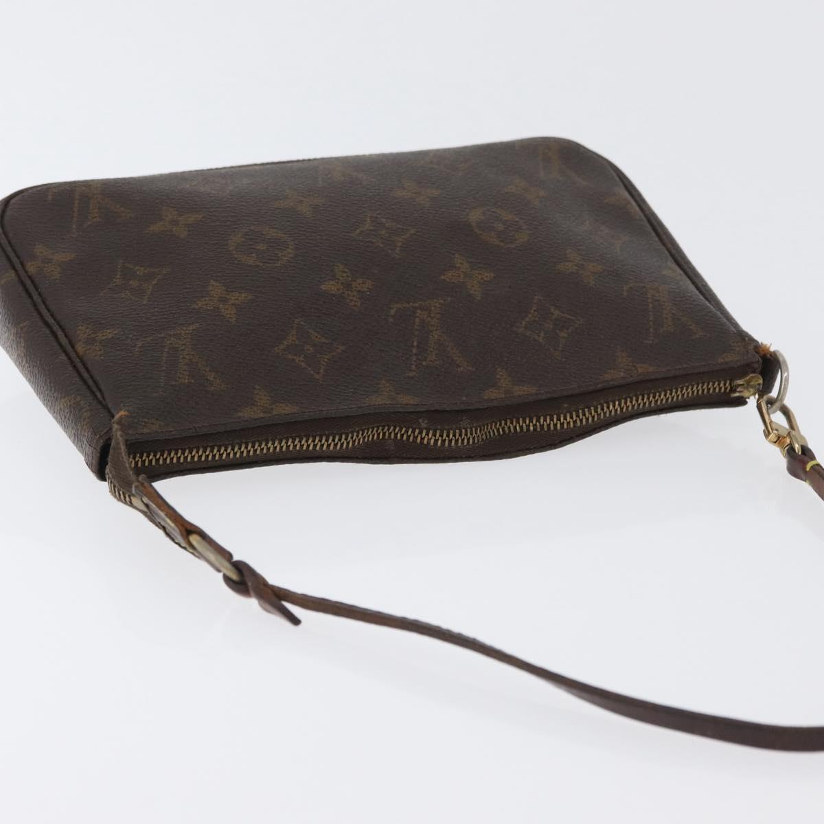 LOUIS VUITTON Monogram Pochette Accessoires Pouch M51980 LV Auth 172888