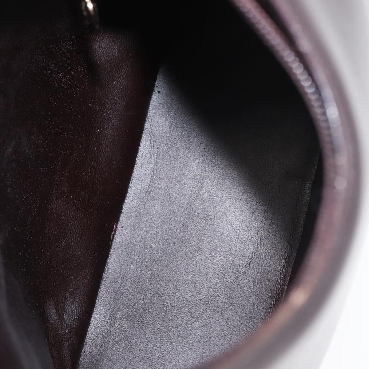 GUCCI GG Canvas Bamboo Shoulder Bag Leather Brown Gold 001 3007 Auth 172905